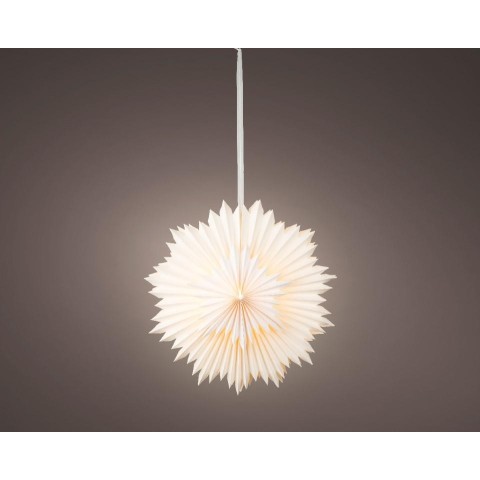 STELLA DI CARTA LED D.40CM. H.12CM.